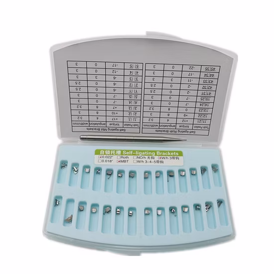 Hot Sale Orthodontics Bracket Dental Self Ligating Brackets with Tool