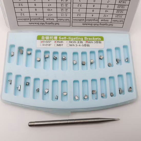 Hot Sale Orthodontics Bracket Dental Self Ligating Brackets with Tool